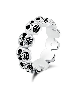 Skull Designed Surgical Steel Rings SKR-02